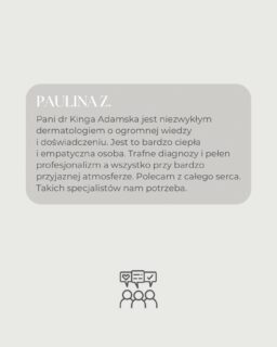 MEDISTIC to miejsce stworzone dla Was, a nasi specjaliści każdego dnia dbają o Wasze zdrowie! 🤍

Dr n. med. Kinga Adamska -
dermatolog i wenerolog, medycyna estetyczna. 🩺

#MEDISTIC #dermatologia #dermatolog #lekarz #dradamska