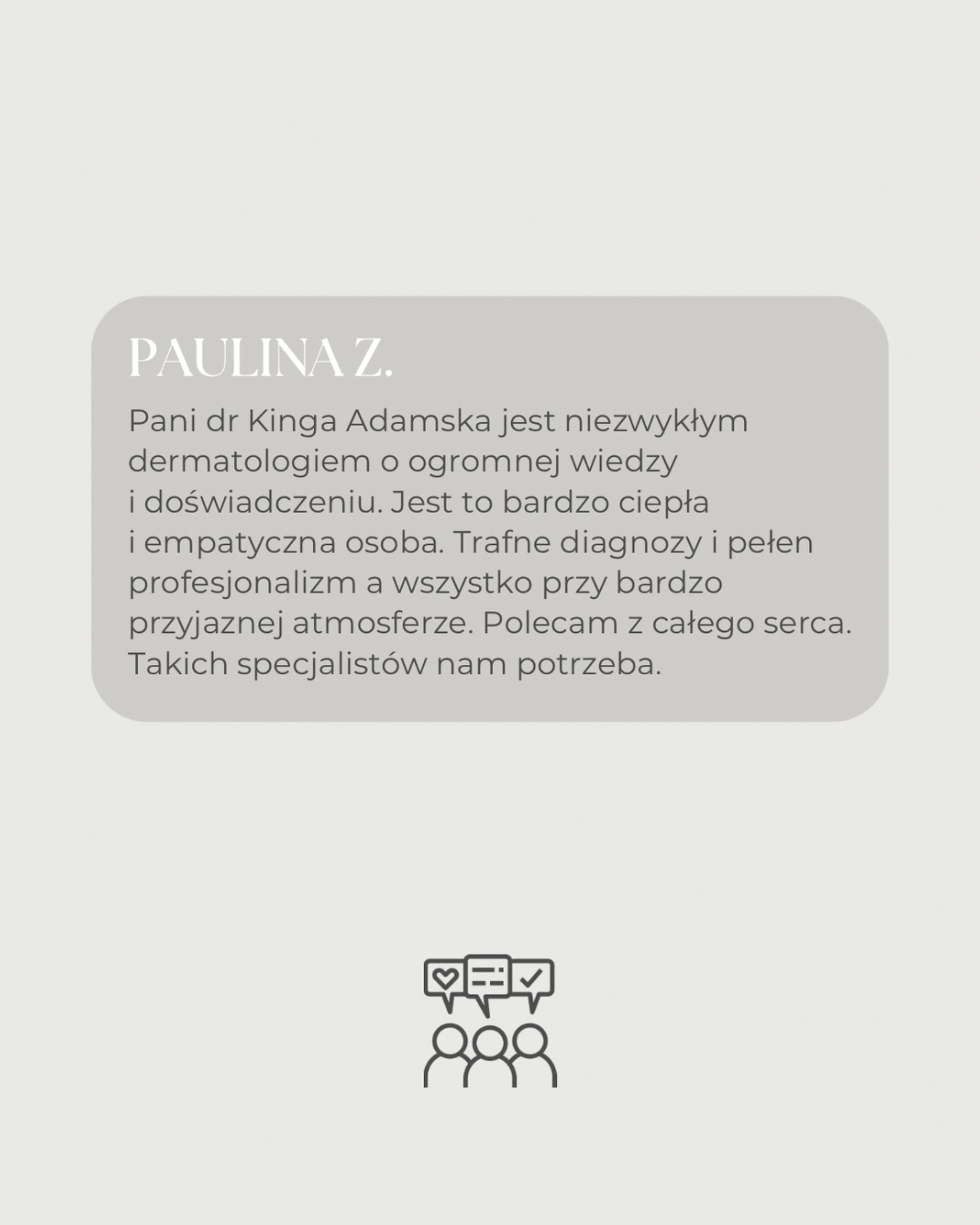 MEDISTIC to miejsce stworzone dla Was, a nasi specjaliści każdego dnia dbają o Wasze zdrowie! 🤍

Dr n. med. Kinga Adamska -
dermatolog i wenerolog, medycyna estetyczna. 🩺

#MEDISTIC #dermatologia #dermatolog #lekarz #dradamska